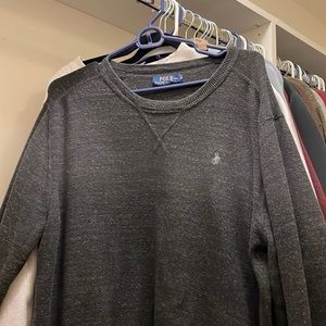 Charcoal Ralph Lauren sweater size M in great condition